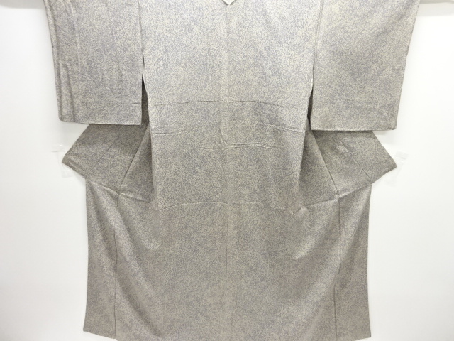 のり散らし模様小紋着物